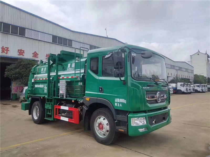 東風10方11方餐廚垃圾車(方罐)
